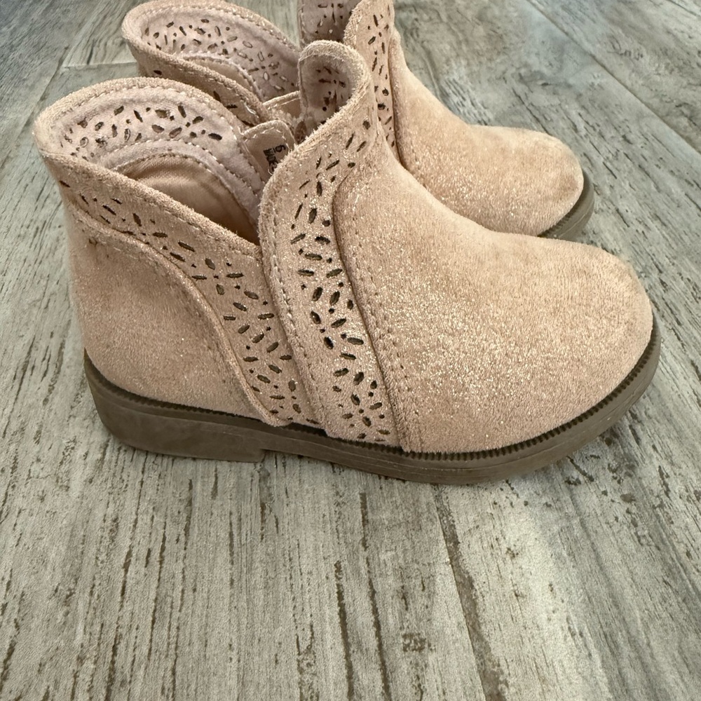 Seychelles girls toddler Tan Suede Ankle Boots size 6 - Picture 2 of 4